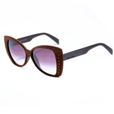 Italia Independent Brown Acetate Sunglasses -   -  Italia Independent.